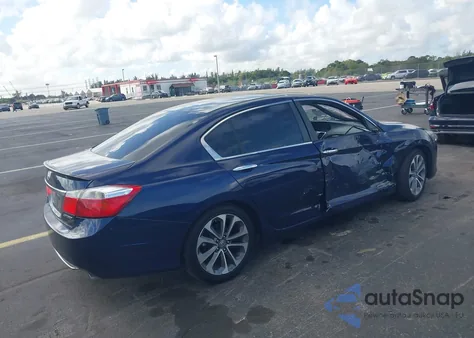 2013 Honda Accord Sport из США, поврежденный, VIN 1HGCR2F51DA189616